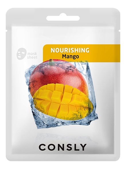 Маска тканевая с экстрактом манго питательная CNS Mango Nourishing Mask Pack, 20 мл