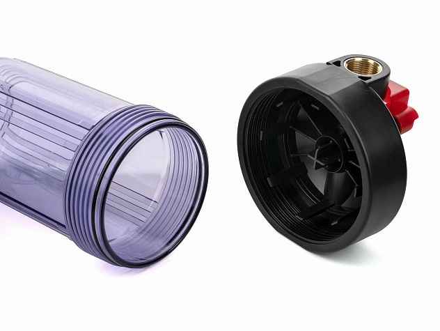 Корпус предфильтра ГЕЙЗЕР С24 10 ВВ (1") прозрачный