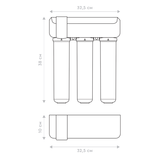 Водоочиститель Барьер Compact Осмо 100