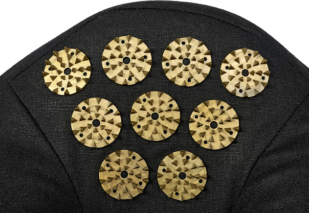 Подушка дорожная акупунктурный НИРВАНА "BRADEX"