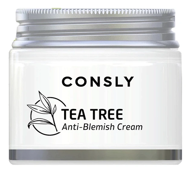 Крем для лица для проблемной кожи с экстрактом чайного дерева CNS CREAM Consly, 70 мл