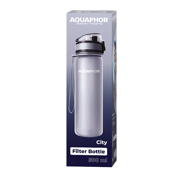 Бутылка-фильтр Аквафор Сити 500 мл