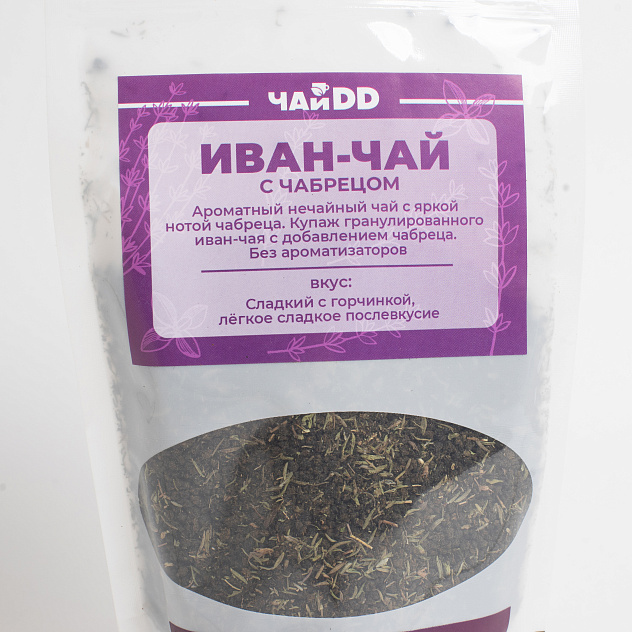 Чай Иван-чай с чабрецом (Россия) 100 гр
