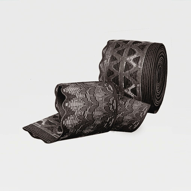 Чулки компрессионные прозрачные с ажурной резинкой (закрытый носок) 1 класс Idealista ID-301T