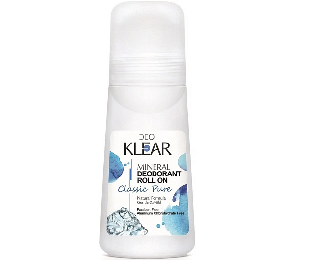 Дезодорант-роликовый "DEOKLEAR" Классический чистый  65 мл