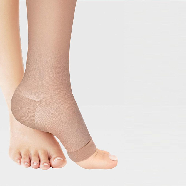 Гольфы компрессионные (открытый носок) 1 класс Idealista ID-210