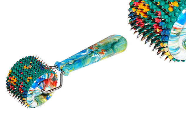 Аппликатор Ляпко Валик "Лицевой" (шаг игл 3.5 мм D = 51 мм ш = 40 мм)