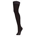 ID-301W Чулки (закр. носок) 2 кл. (Размер: XL LONG Цвет: Черный)