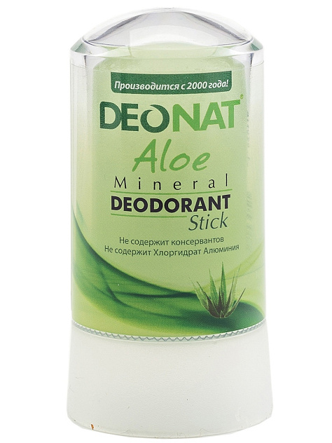 Дезодорант-кристалл "ДеоНат" с соком алое 40 гр