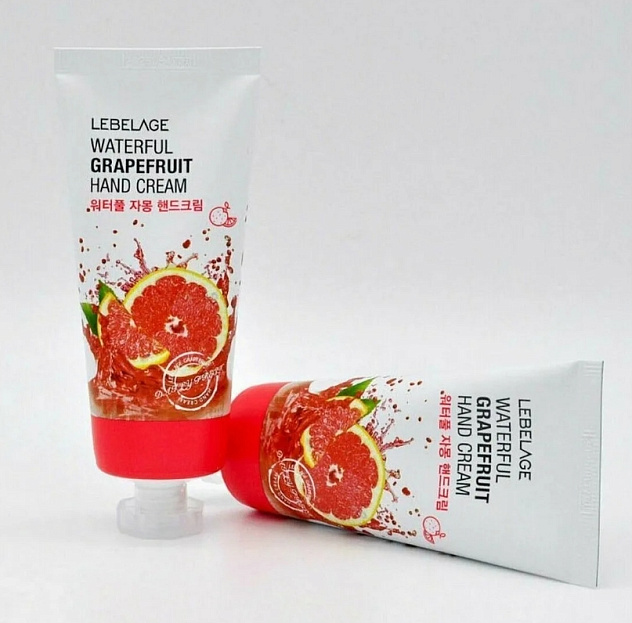 Крем для рук с экстрактом грейпфрута LEBELAGE WATERFUL GRAPEFRUIT HAND